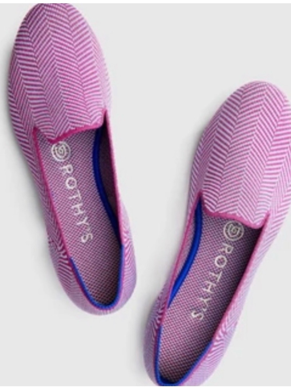 Rothy's Amethyst Herringbone Loafers | RETIRED STYLE | Size 7.5